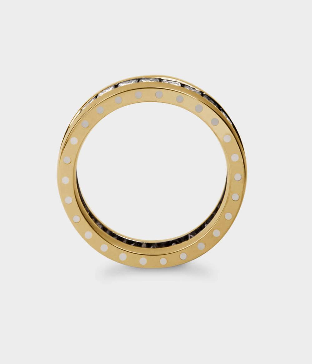 Geo Ellipse Eternity Ring