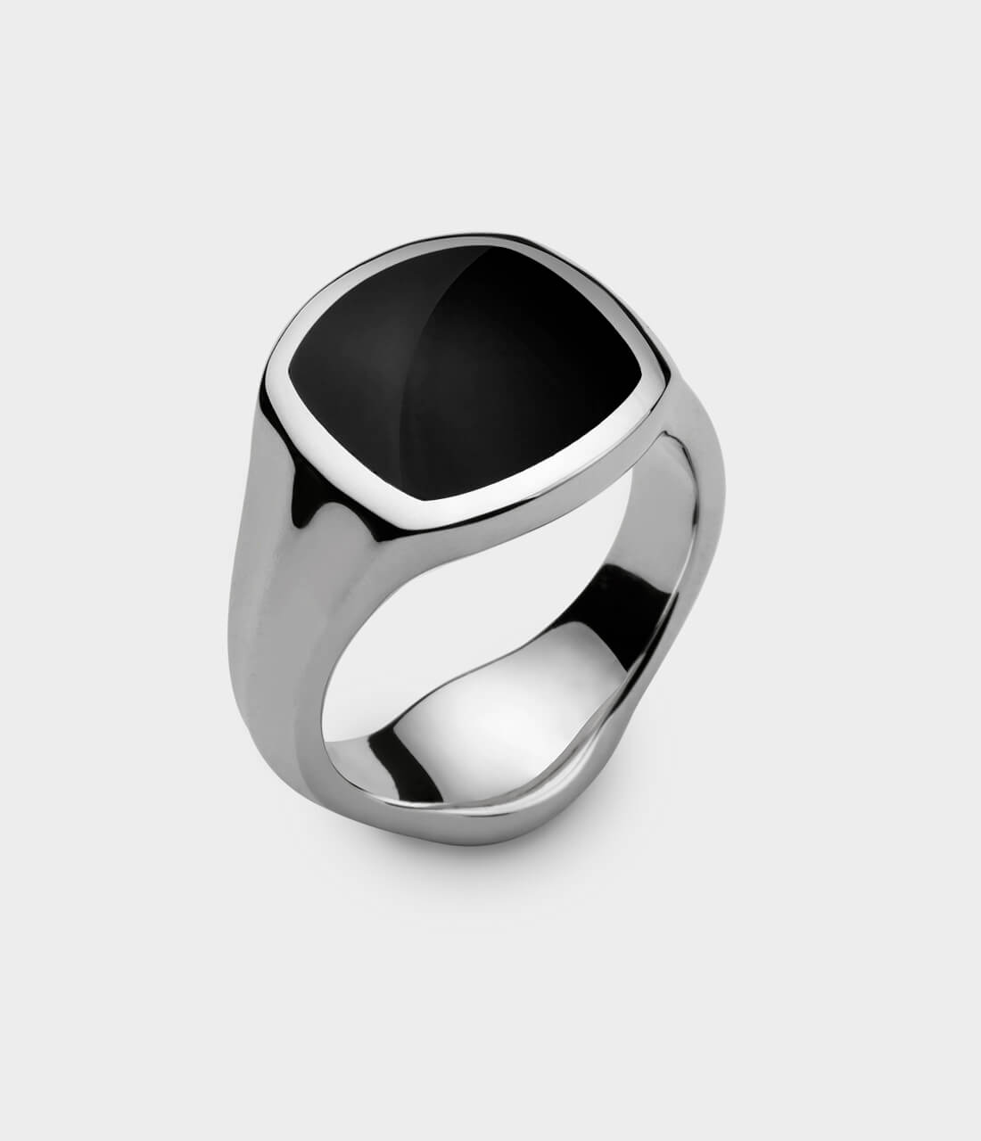 Inlaid Signet Ring | Stephen Einhorn Signet Jewellery