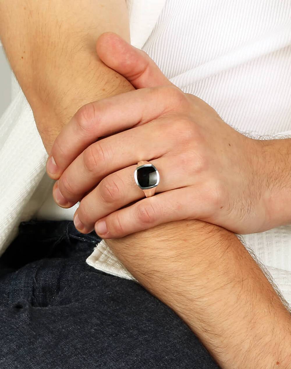 Inlaid Signet Ring