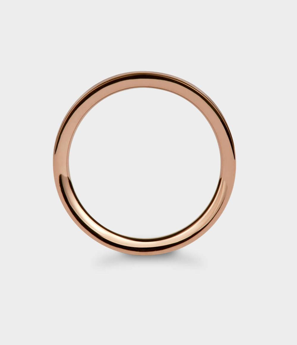 Radiant Light Wedding Ring