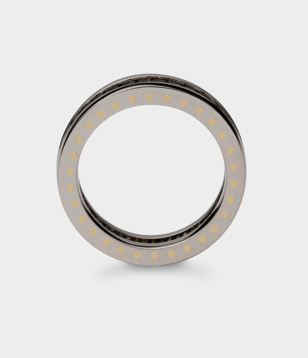 Slim Geo Ellipse Eternity Ring