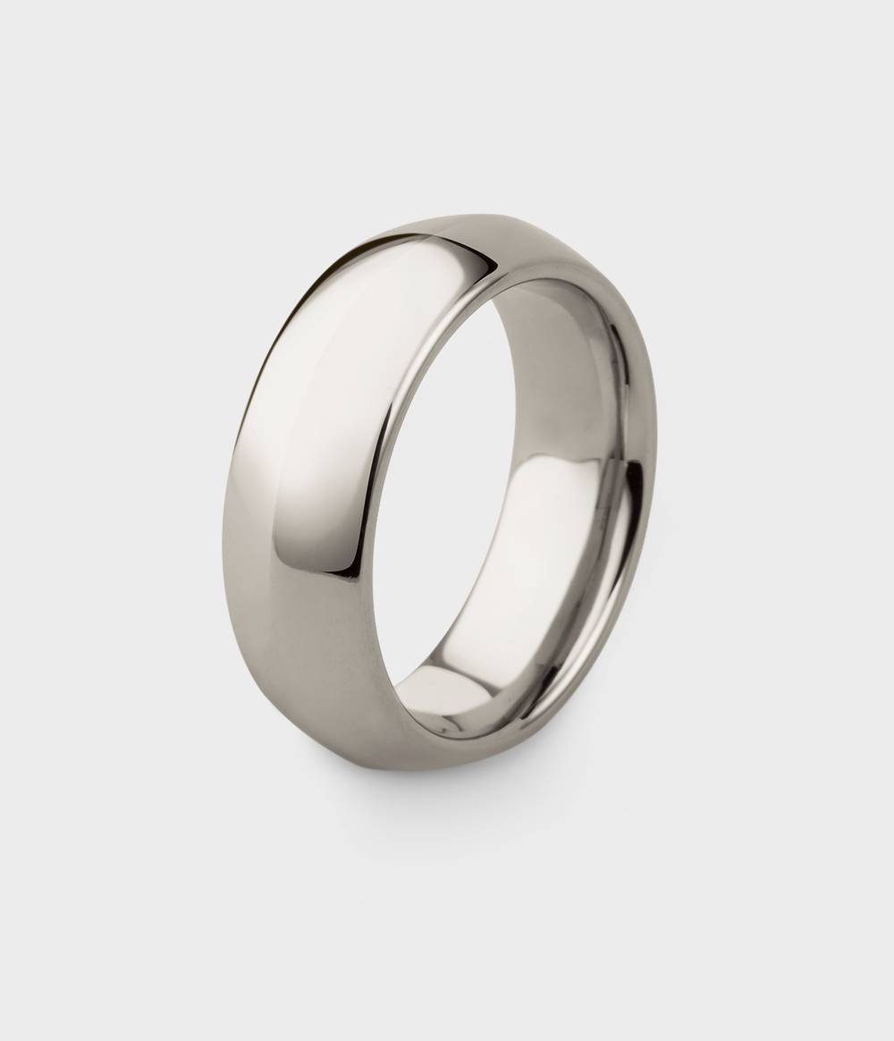 Angel Wide Wedding Ring