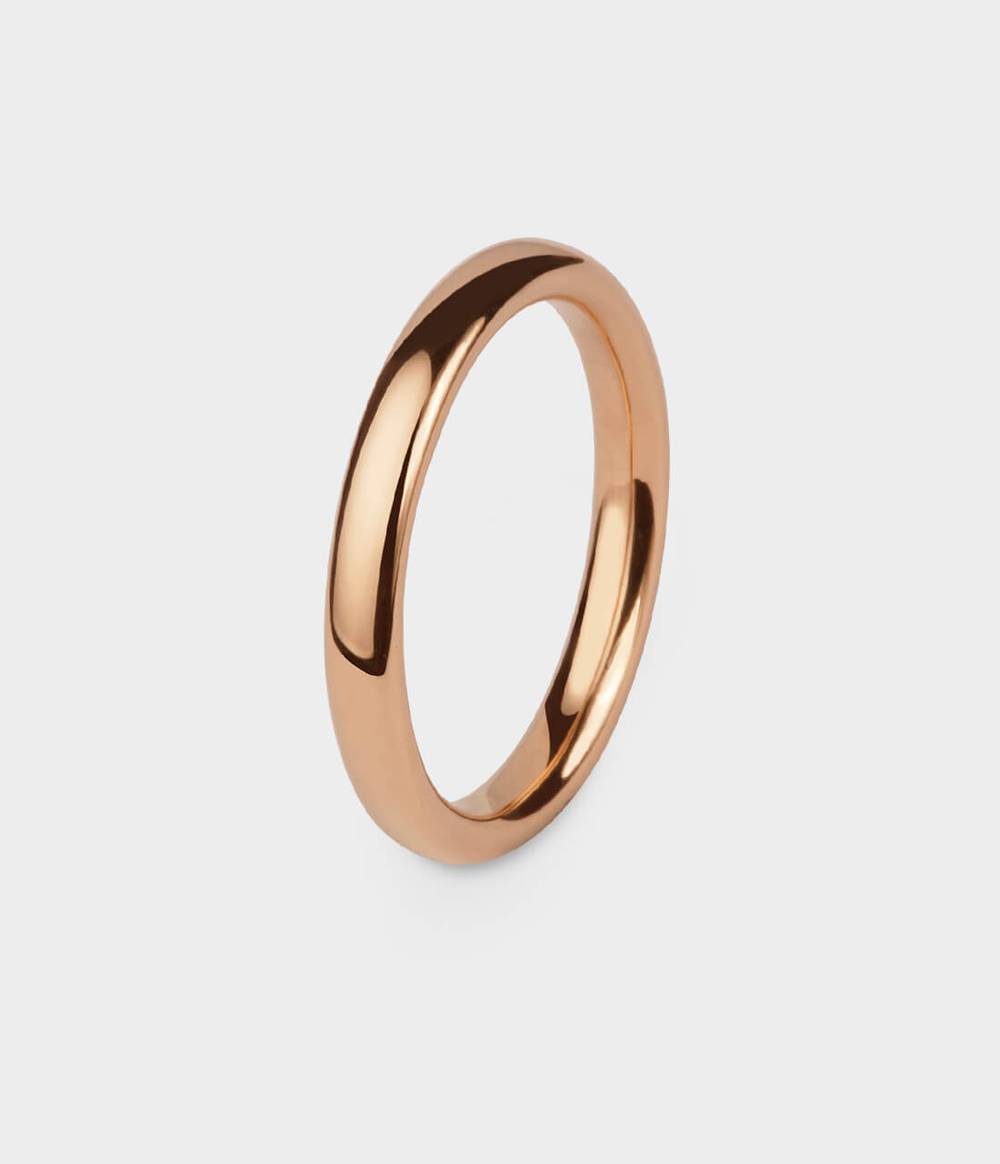 Halo Slim Wedding Ring