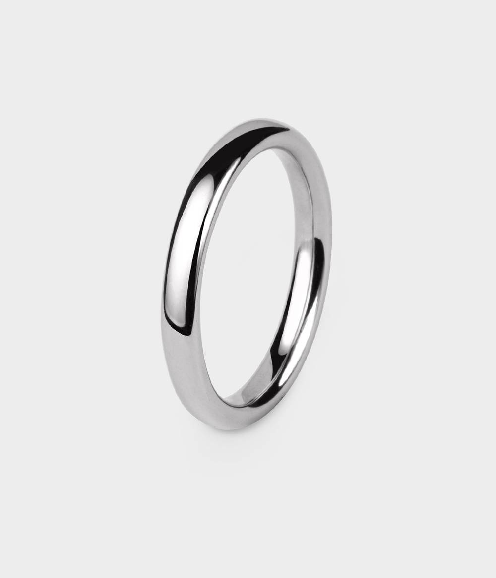 Halo Slim Wedding Ring