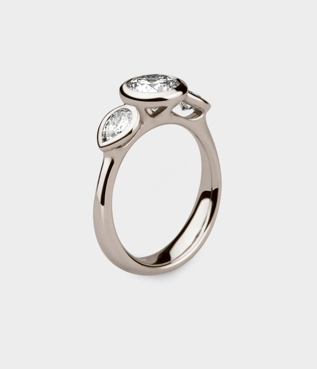 Stone hot sale wedding ring