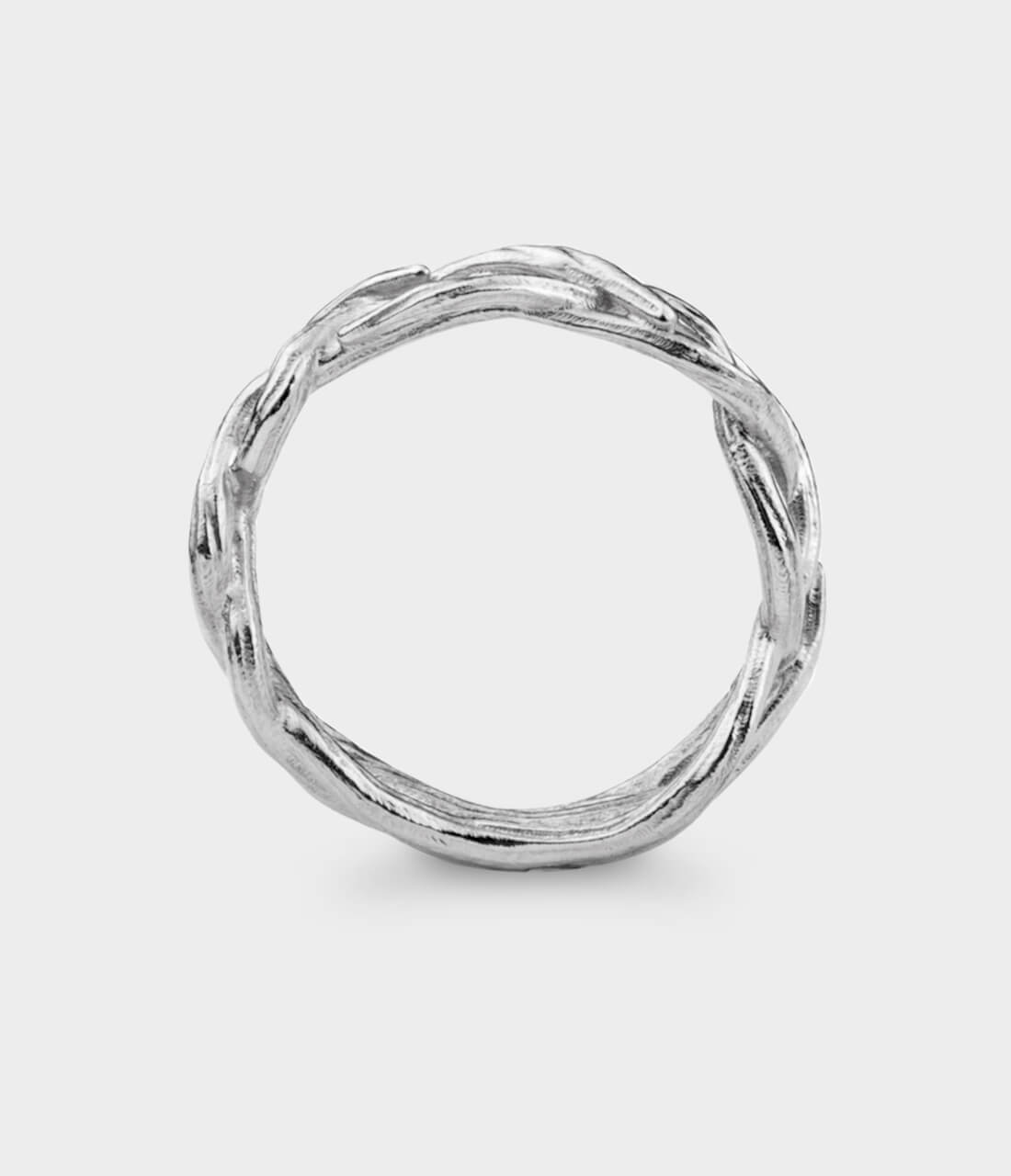 Sterling silver vine on sale ring