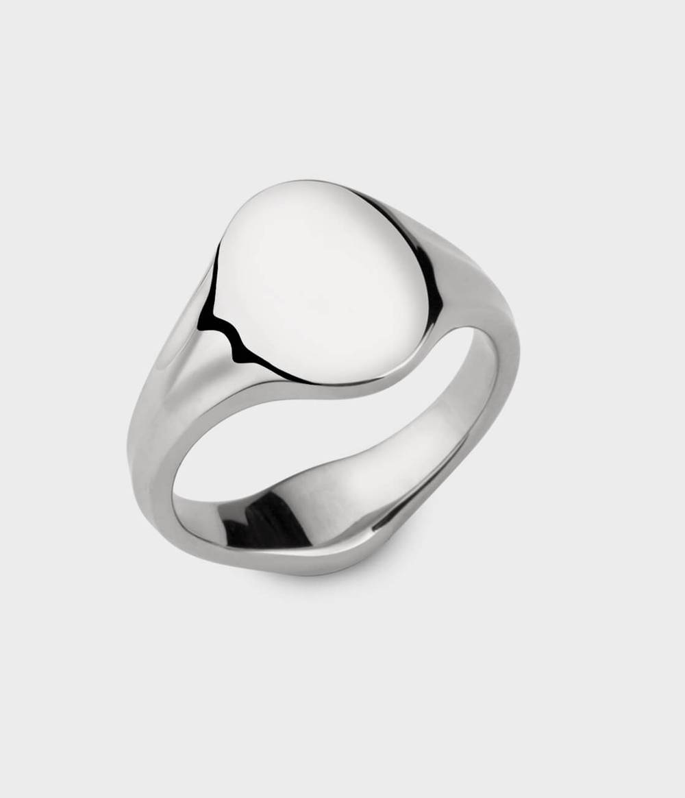 Small Oval Signet Ring