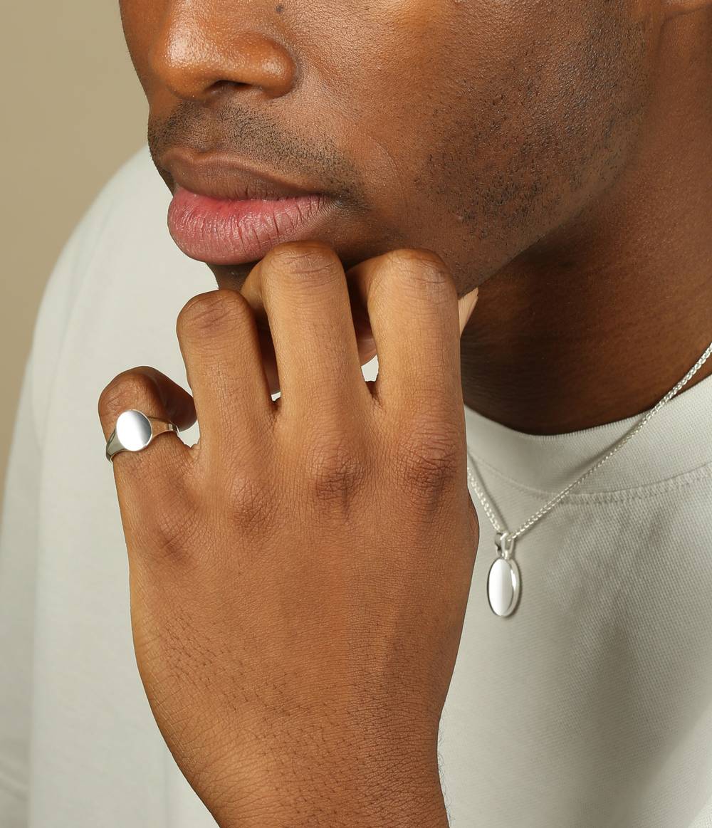 Small Oval Signet Ring