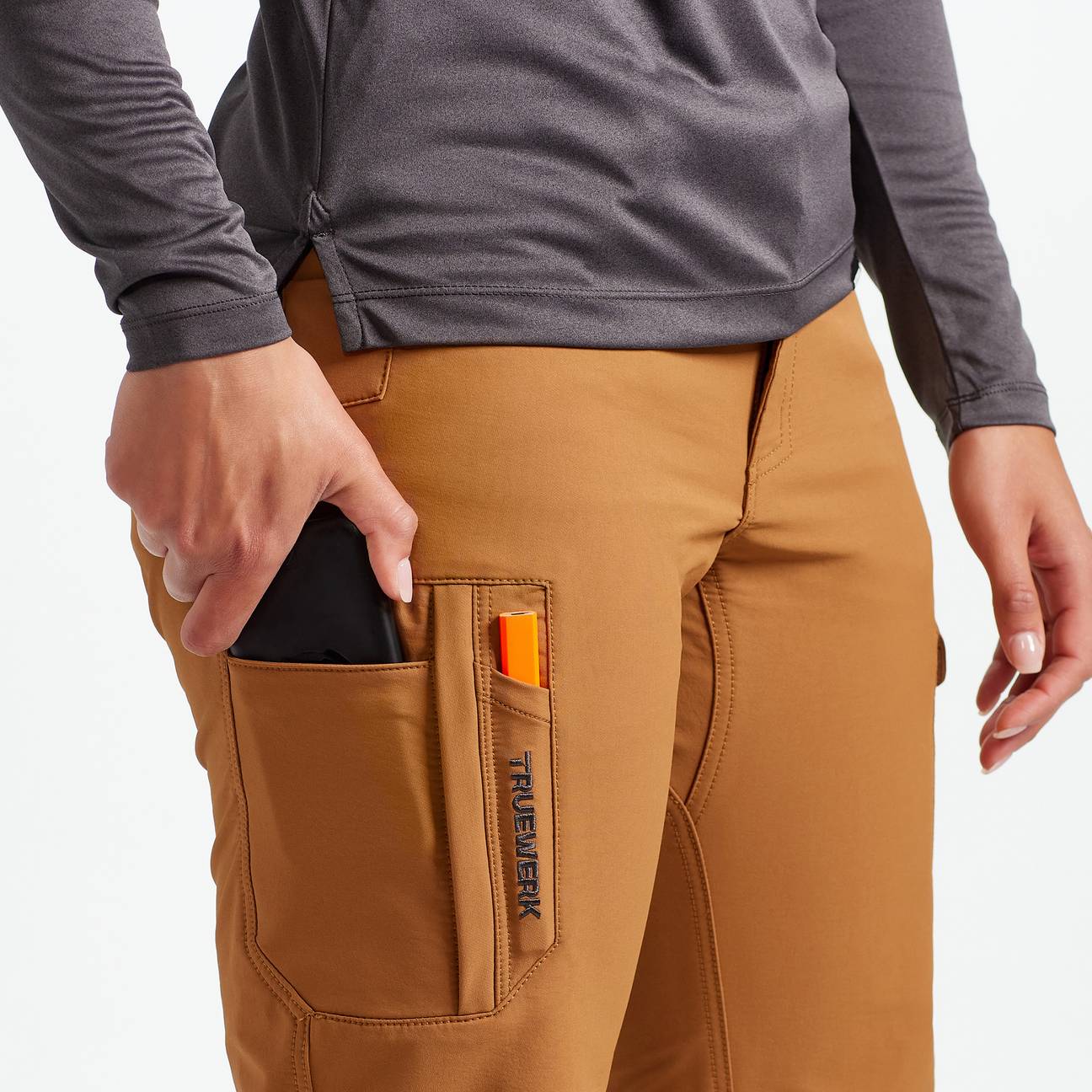 Soft Shell Work Pants Women's Insulated Work Pants | Rugged Softshell | TRUEWERK