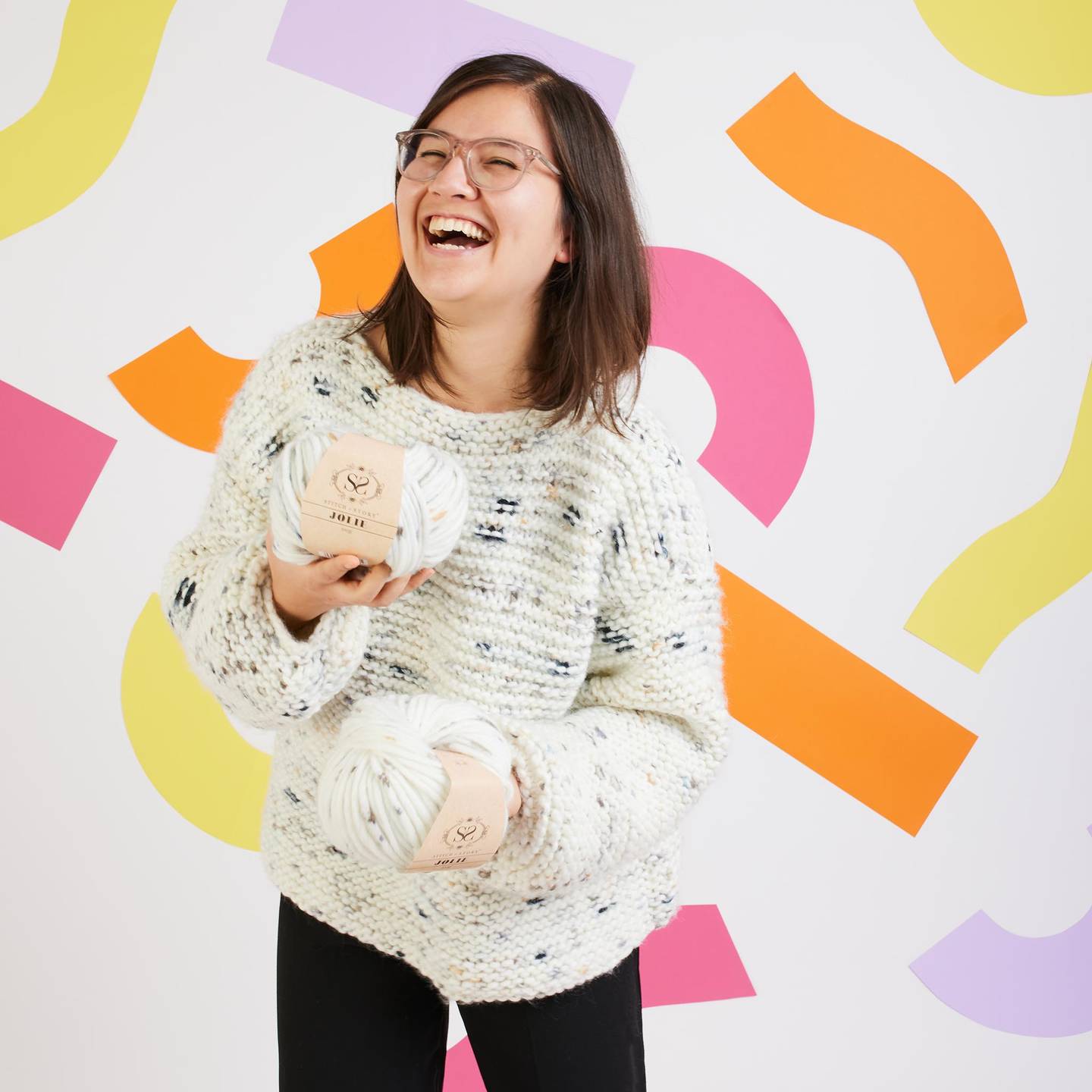 The Jolie Yarn 100g balls Stitch & Story