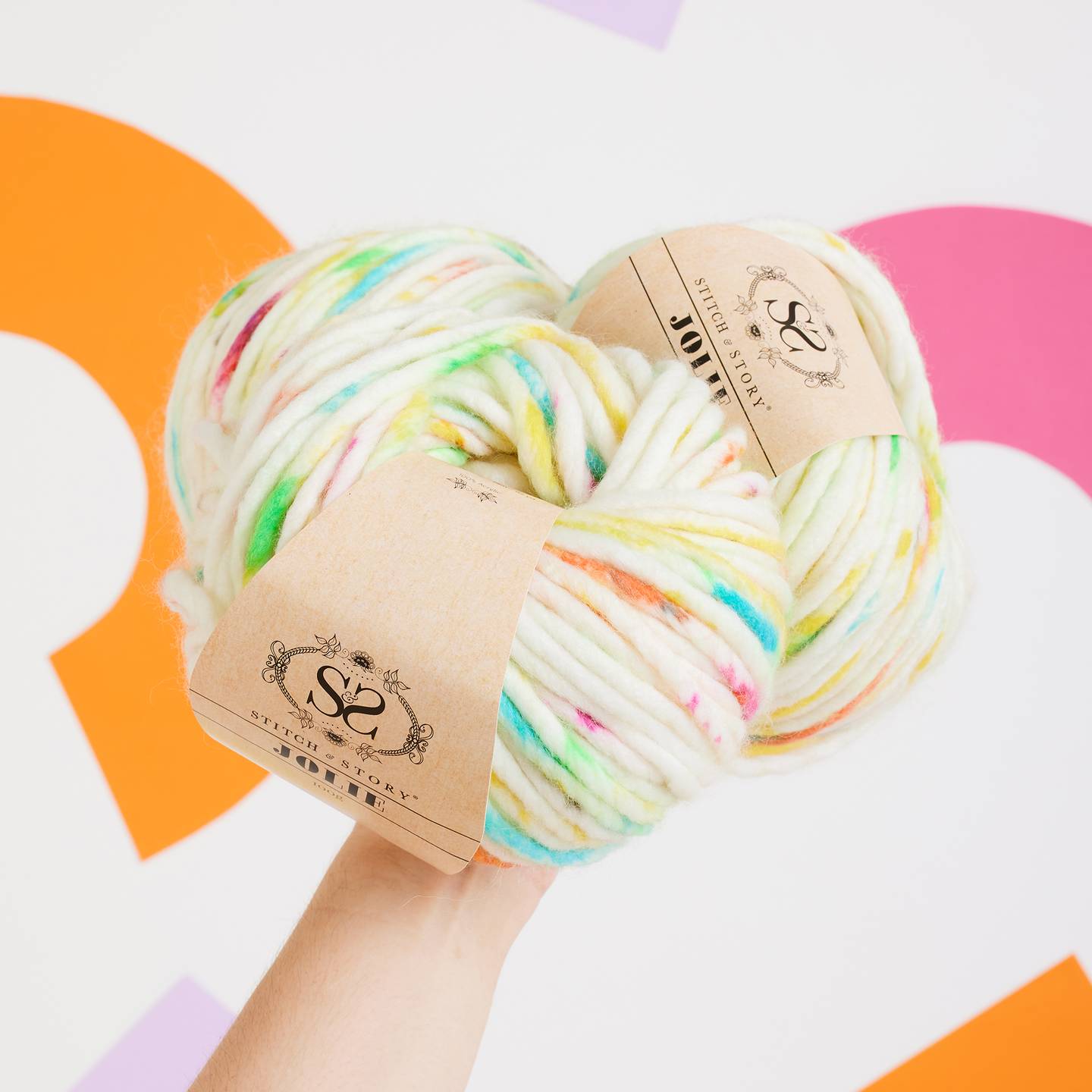 The Jolie Yarn 100g balls Stitch & Story