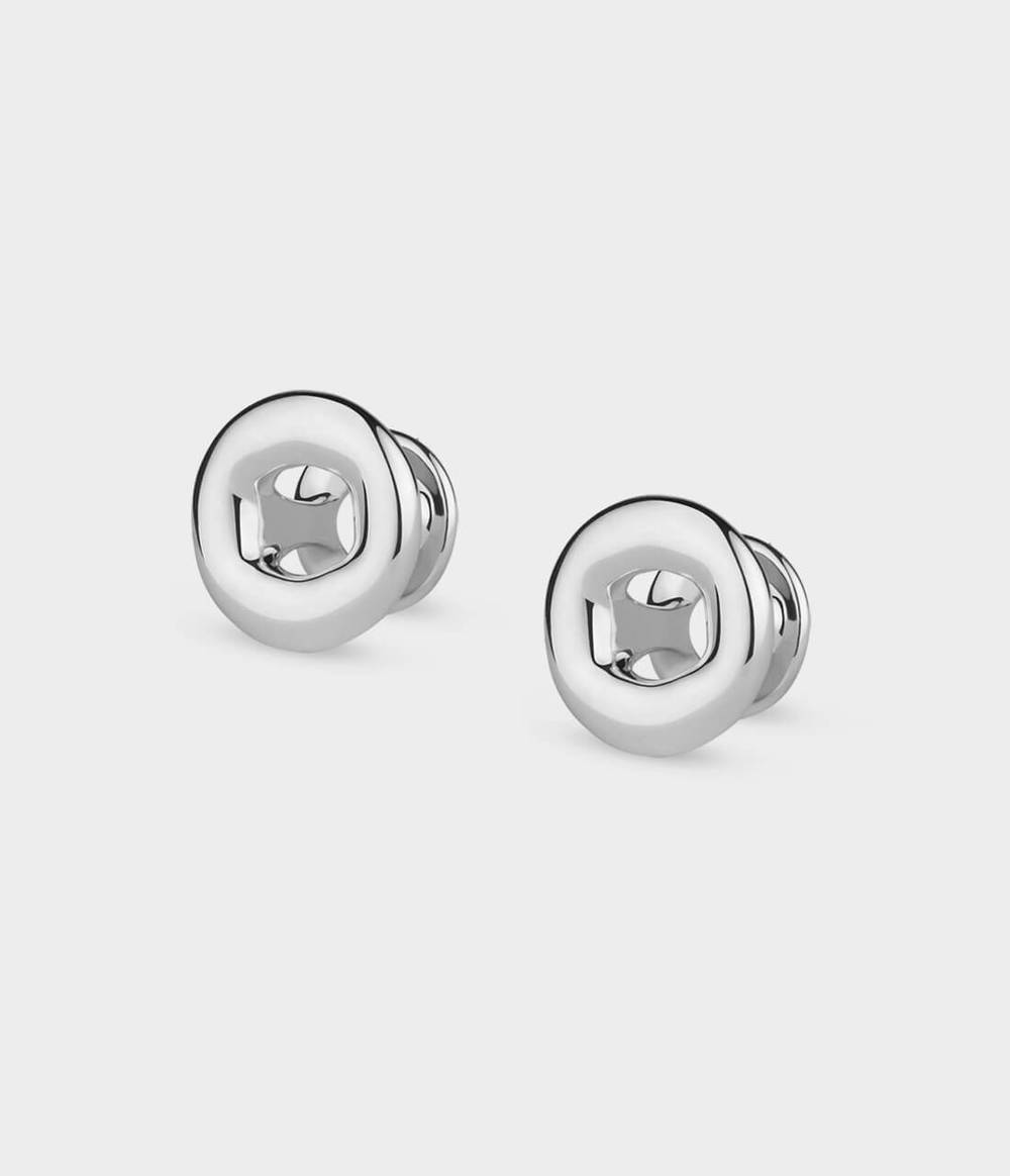 Pop Cufflinks / Sterling Silver