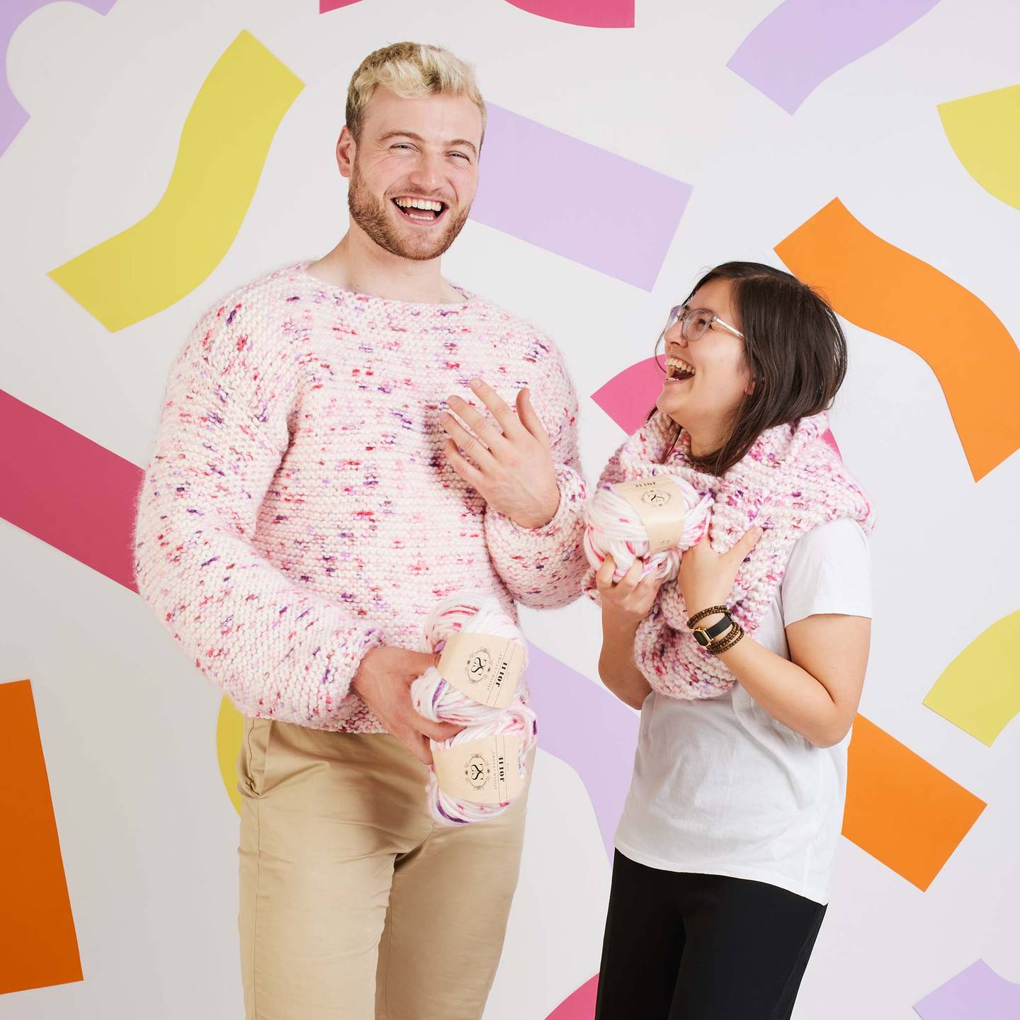 Pack of 10 Jolie Yarn Super Chunky Stitch & Story USA