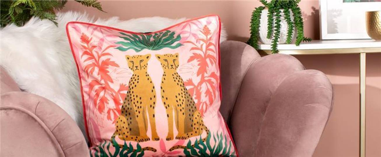 Pink Velvet Cushions