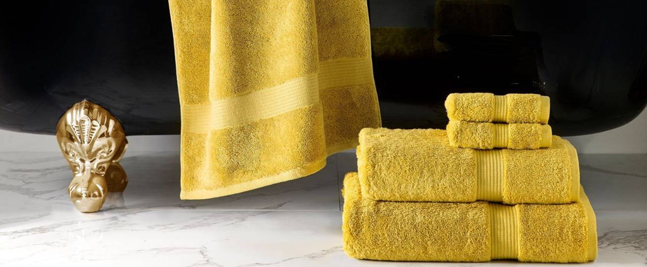 Mustard Egyptian Cotton Towel