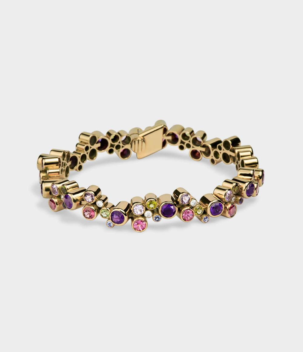 Roundhaus Diamond & Gemstone Bracelet