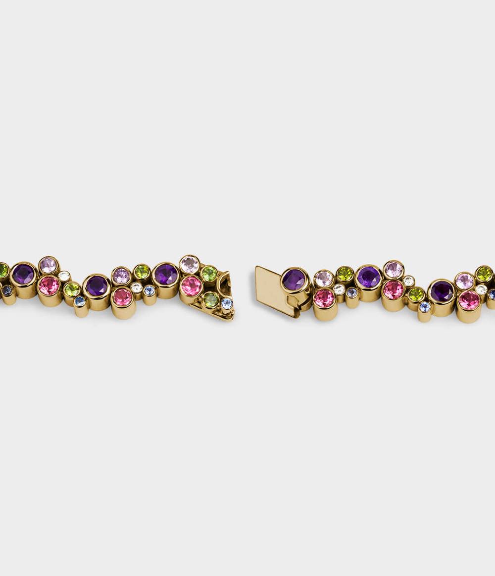 Roundhaus Diamond & Gemstone Bracelet