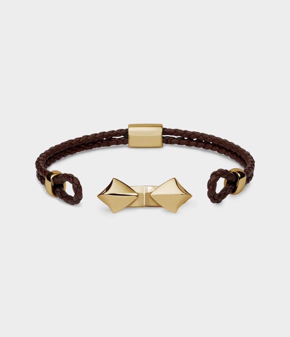 Arrowhead Leather Noose Bracelet