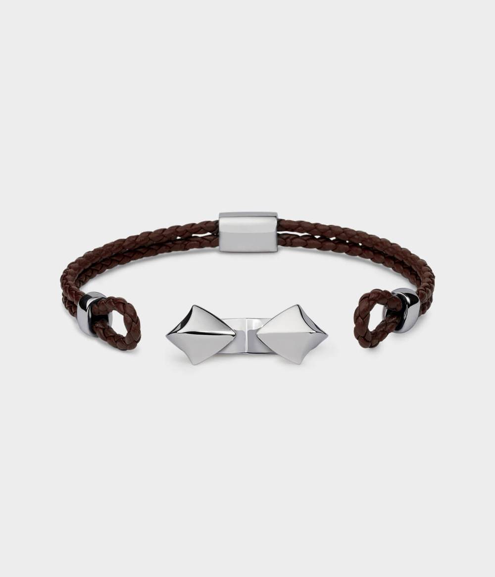 Arrowhead Leather Noose Bracelet