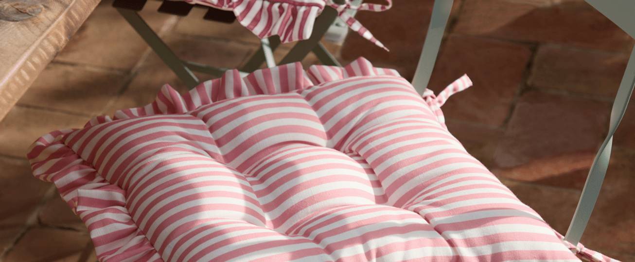 Pink Outdoor Cushions