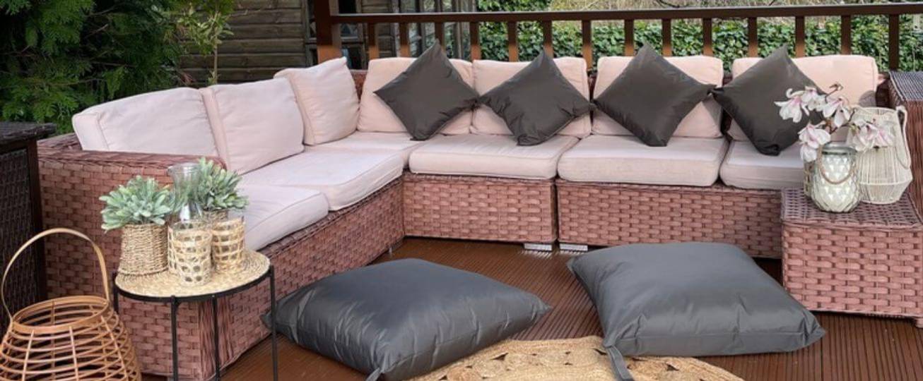 Grey Outdoor Cushions