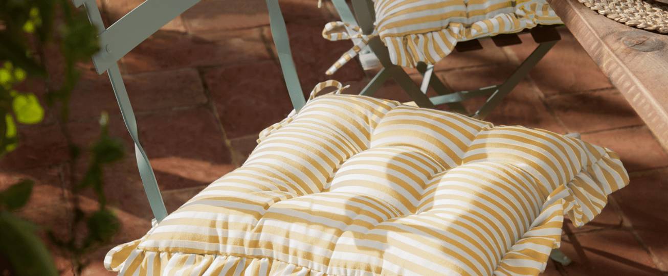 Yellow Outdoor Cushions