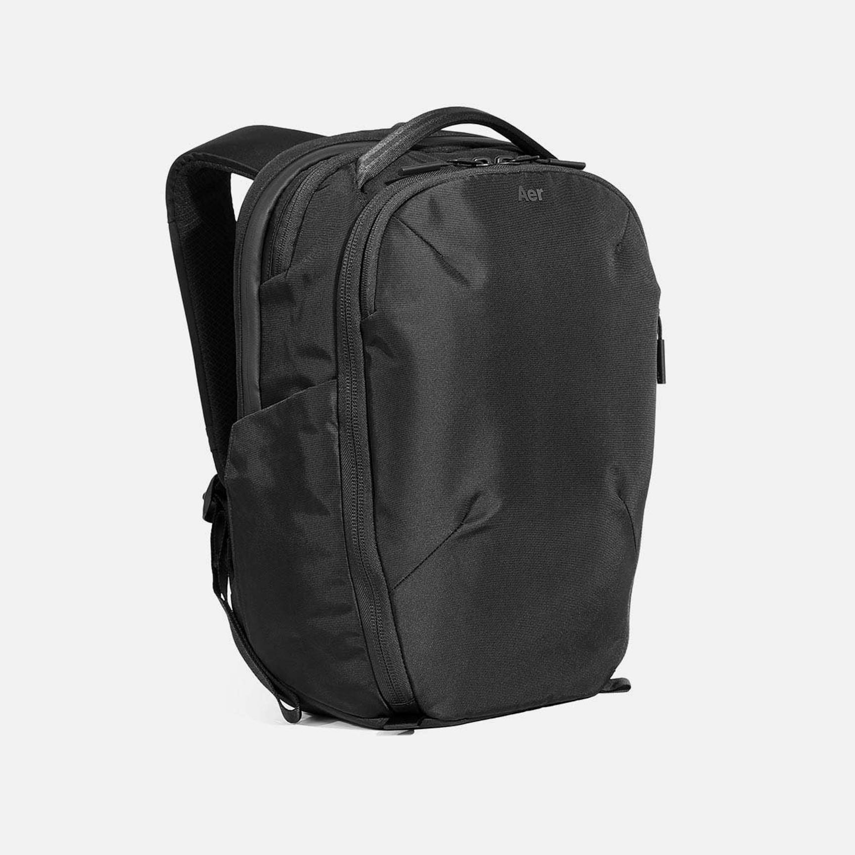 aero 13 laptop backpack 20L Everyday with Padded Straps - (EH101) Black pad Design 40x30x15cm Expandable Personal Item Travel