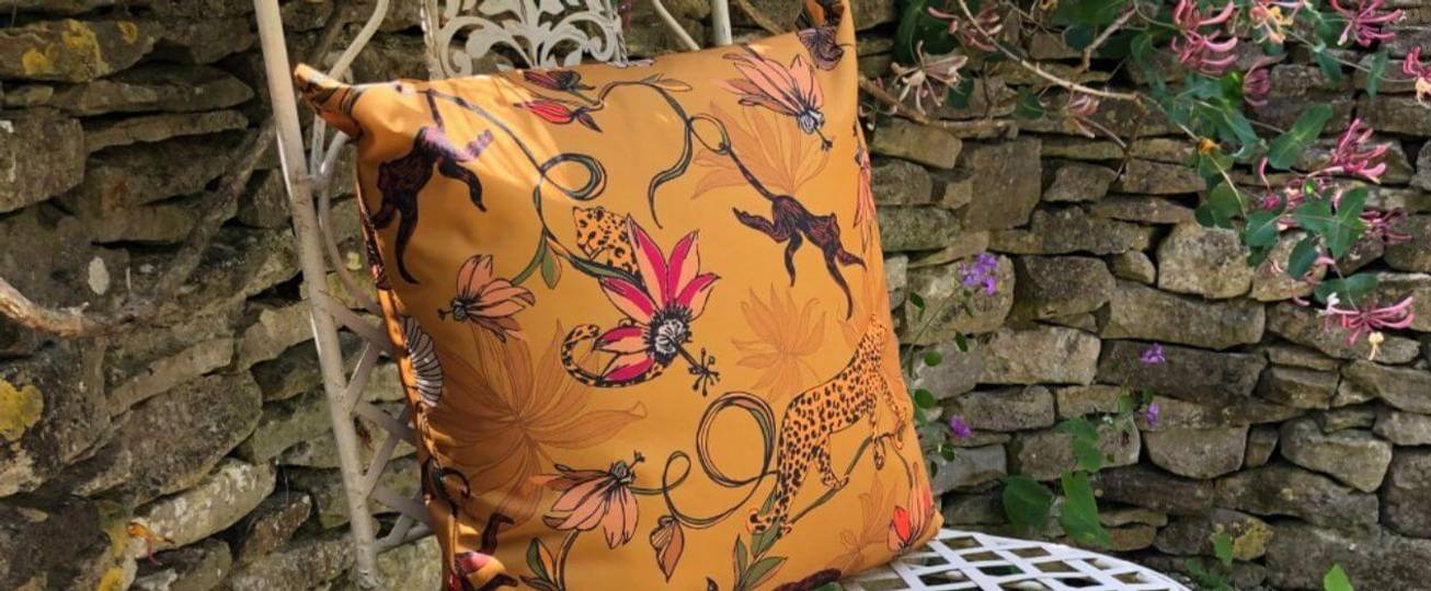 Gold Outdoor Cushions