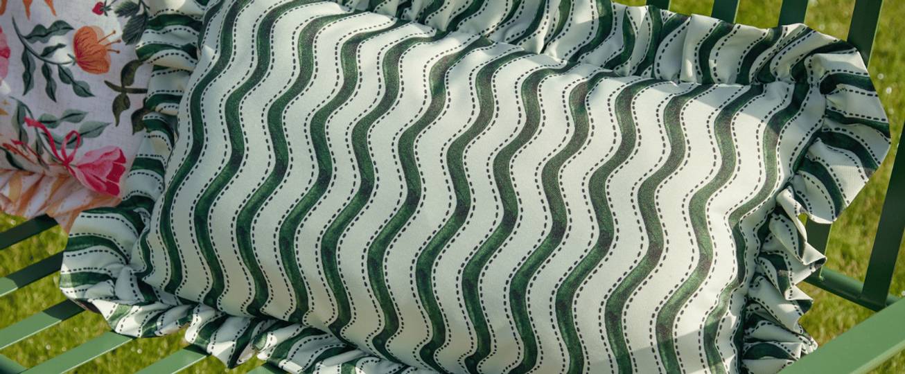 Abstract Outdoor Cushions
