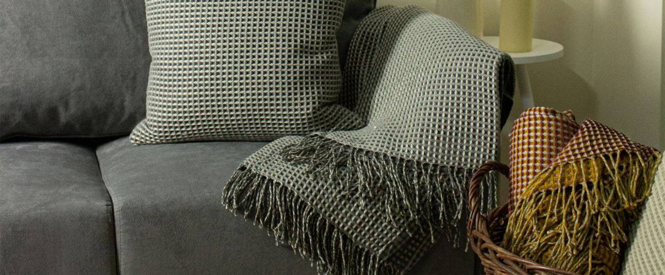 Grey Sofa Throws