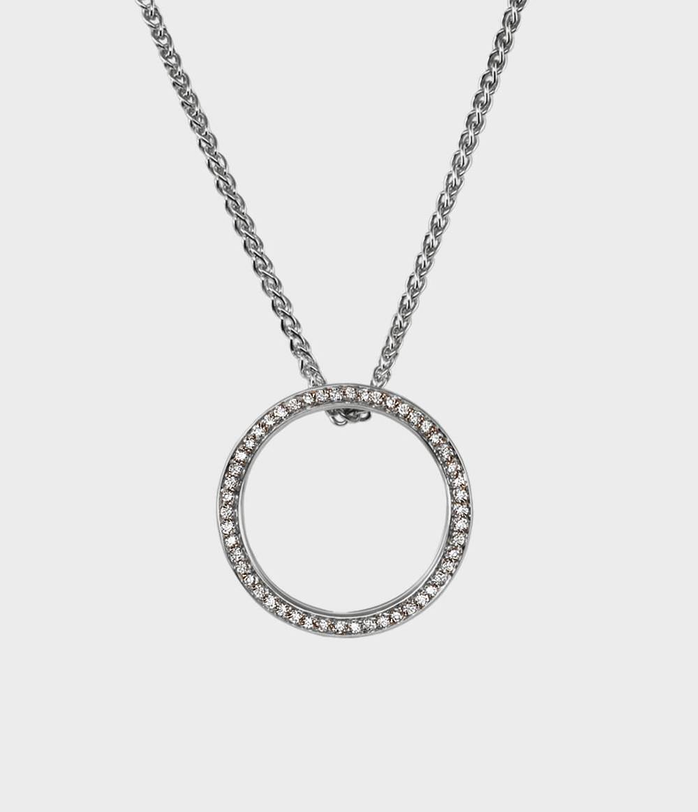 Diamond Pop Eternity Necklace