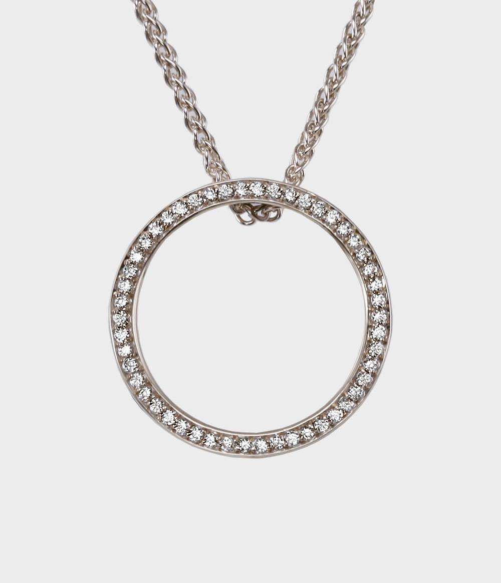 Diamond Pop Eternity Necklace