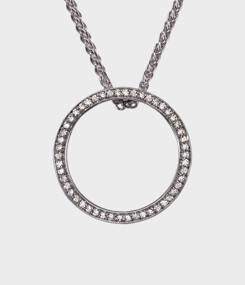 Diamond Pop Eternity Necklace