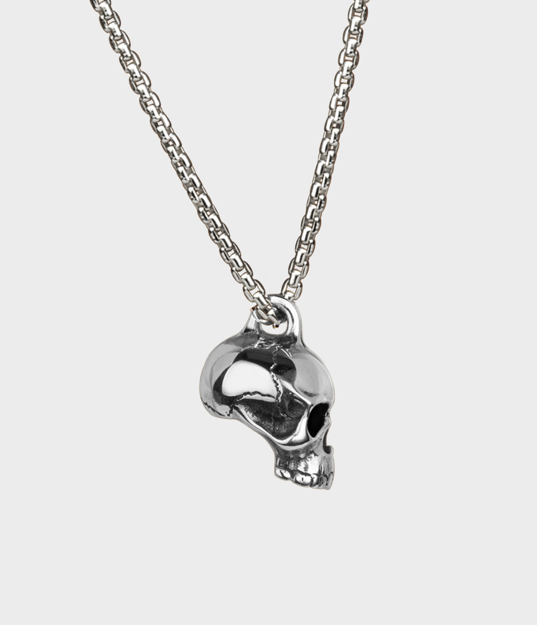 Big skull necklace discount