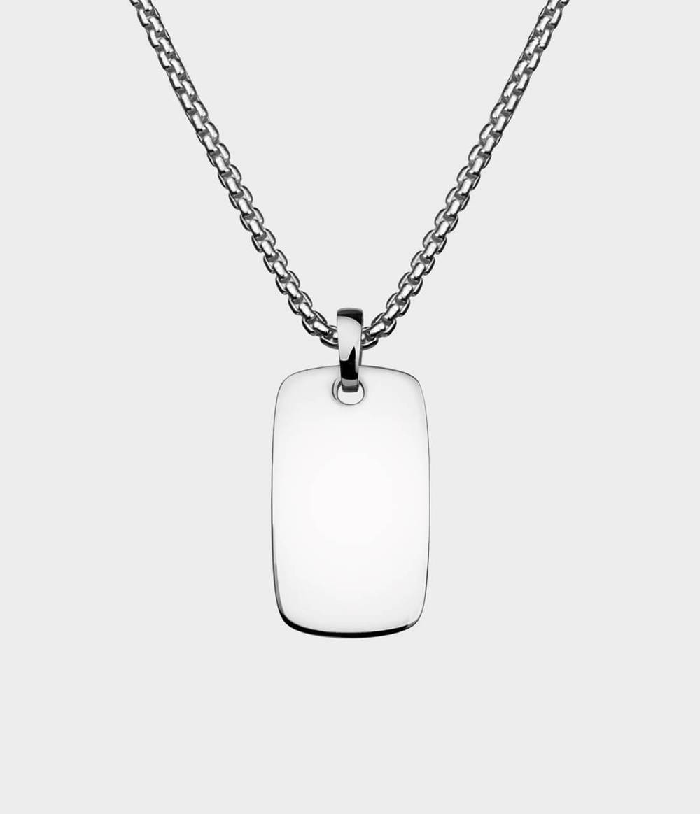 Soho Tag Pendant Necklace