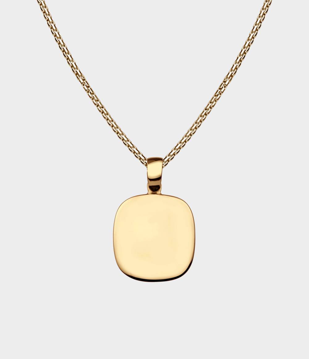 Soho Square Pendant Necklace