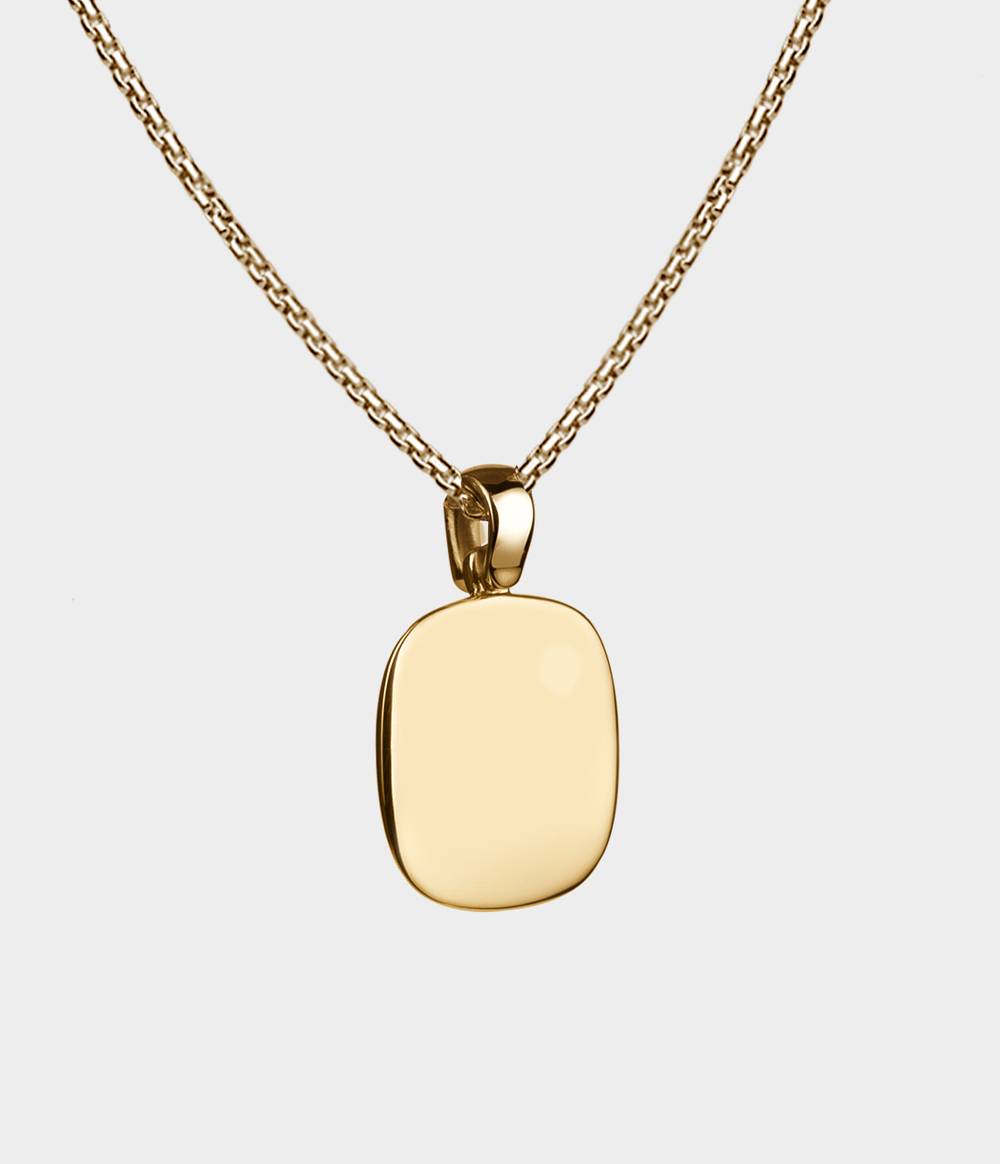 Soho Square Pendant Necklace