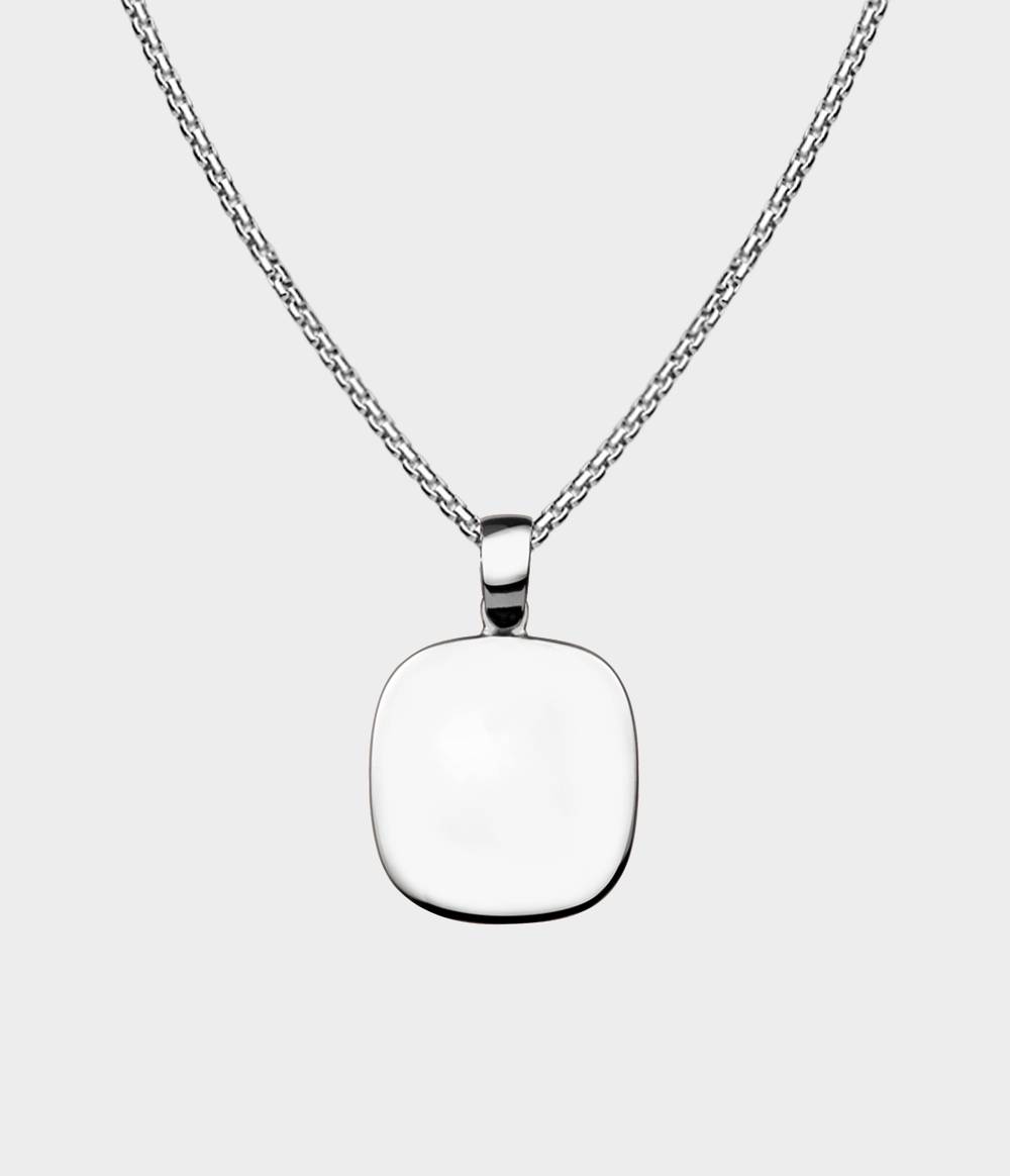 Soho Square Pendant Necklace