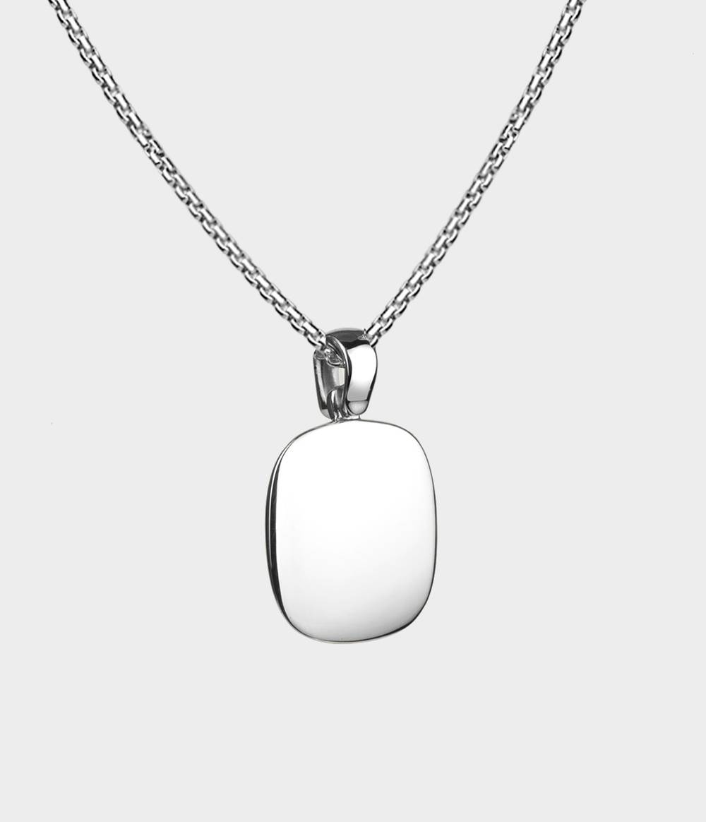 Soho Square Pendant Necklace