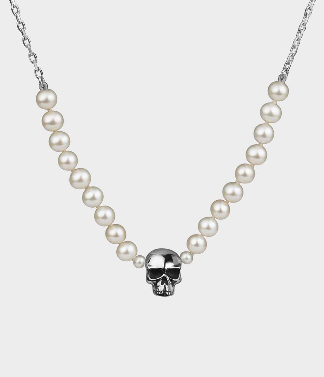 Skull & Pearl Necktie – Stephen Einhorn