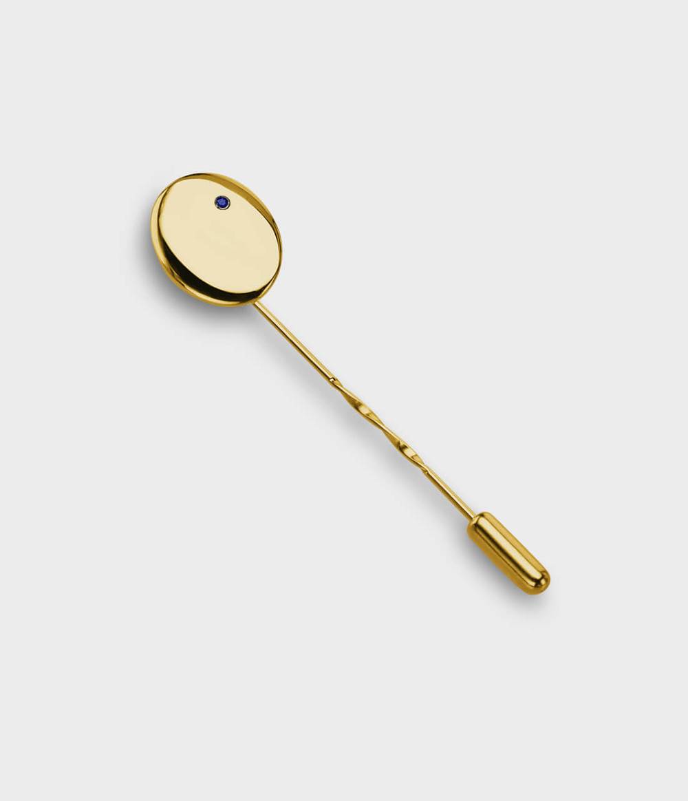 Oval Tie & Lapel Pin