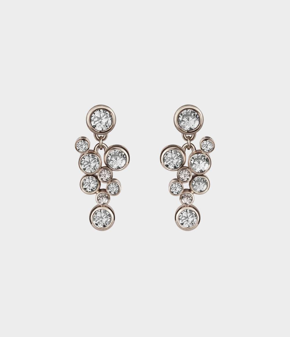 Roundhaus Diamond & Gemstone Stud Earrings