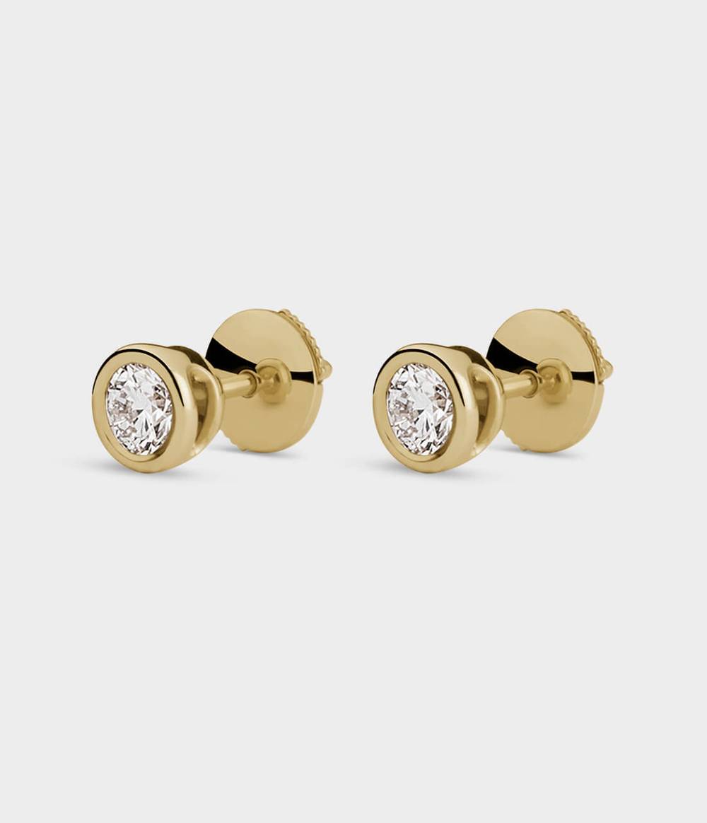 Halo Stud Earrings Large