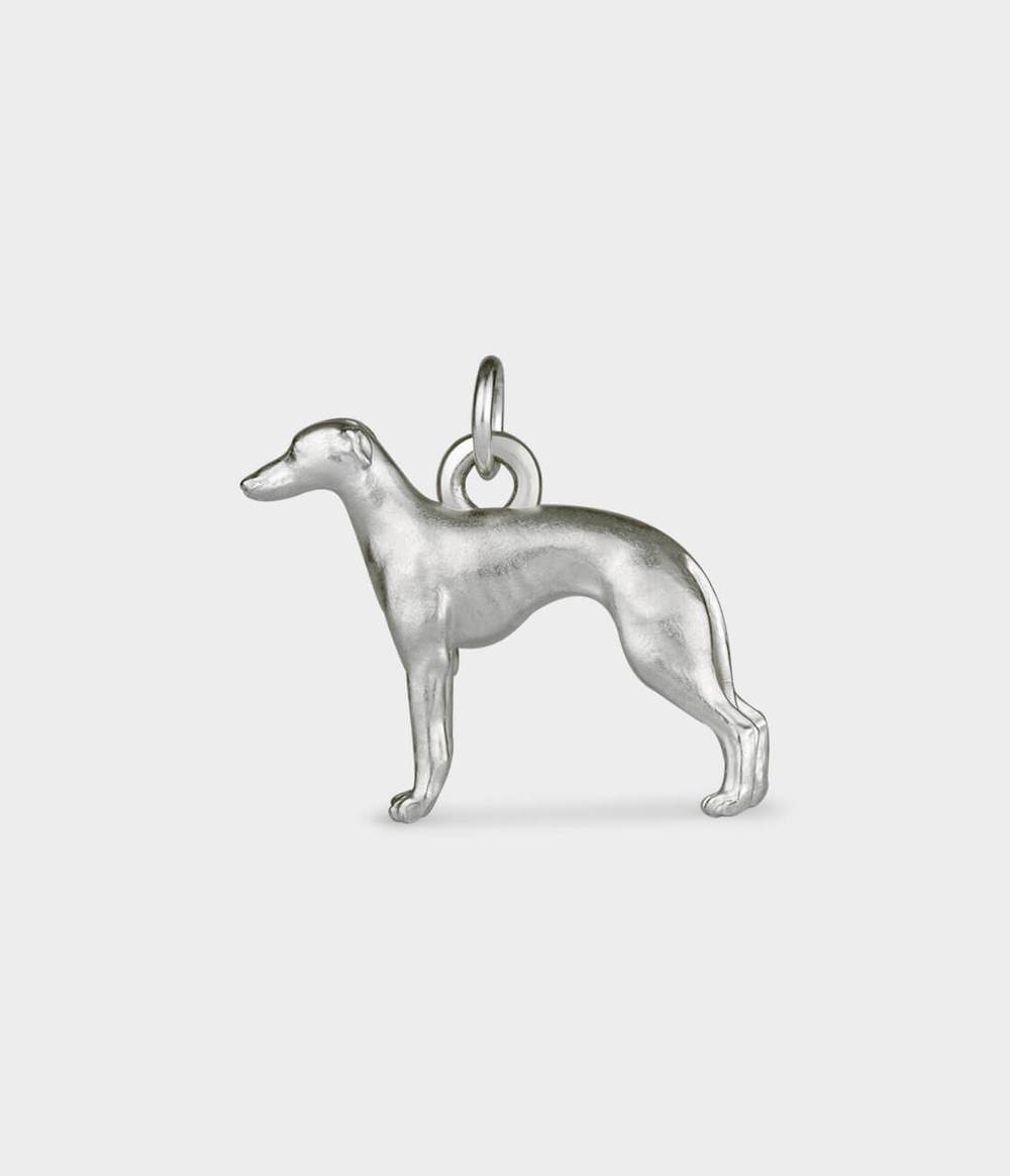 Whippet Dog Charm