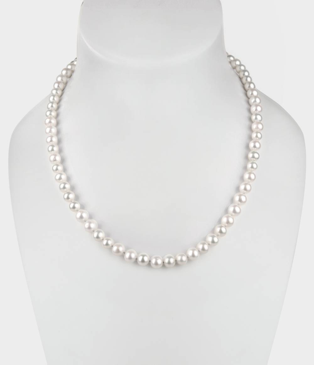 Hope Round Pearl Necklace