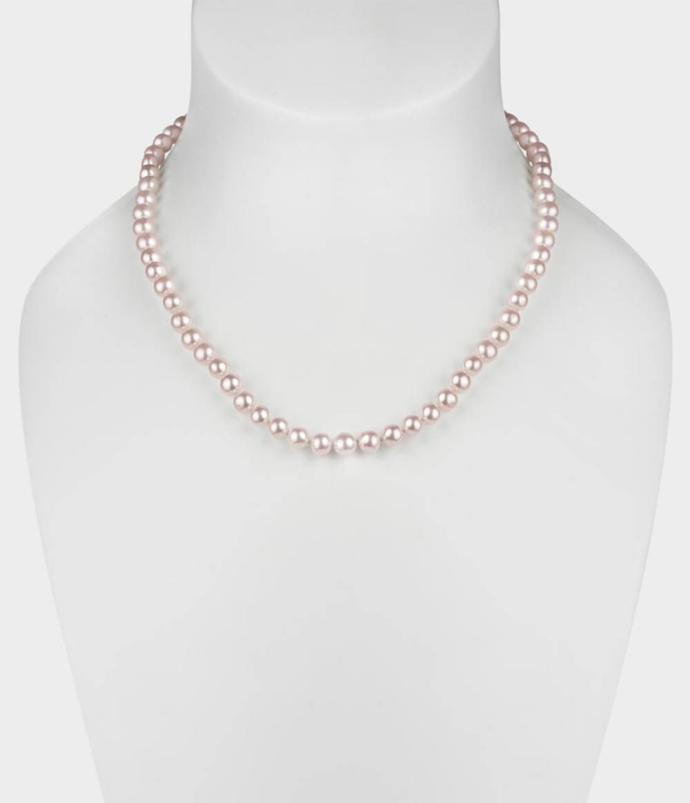 Hope Round Pearl Necklace