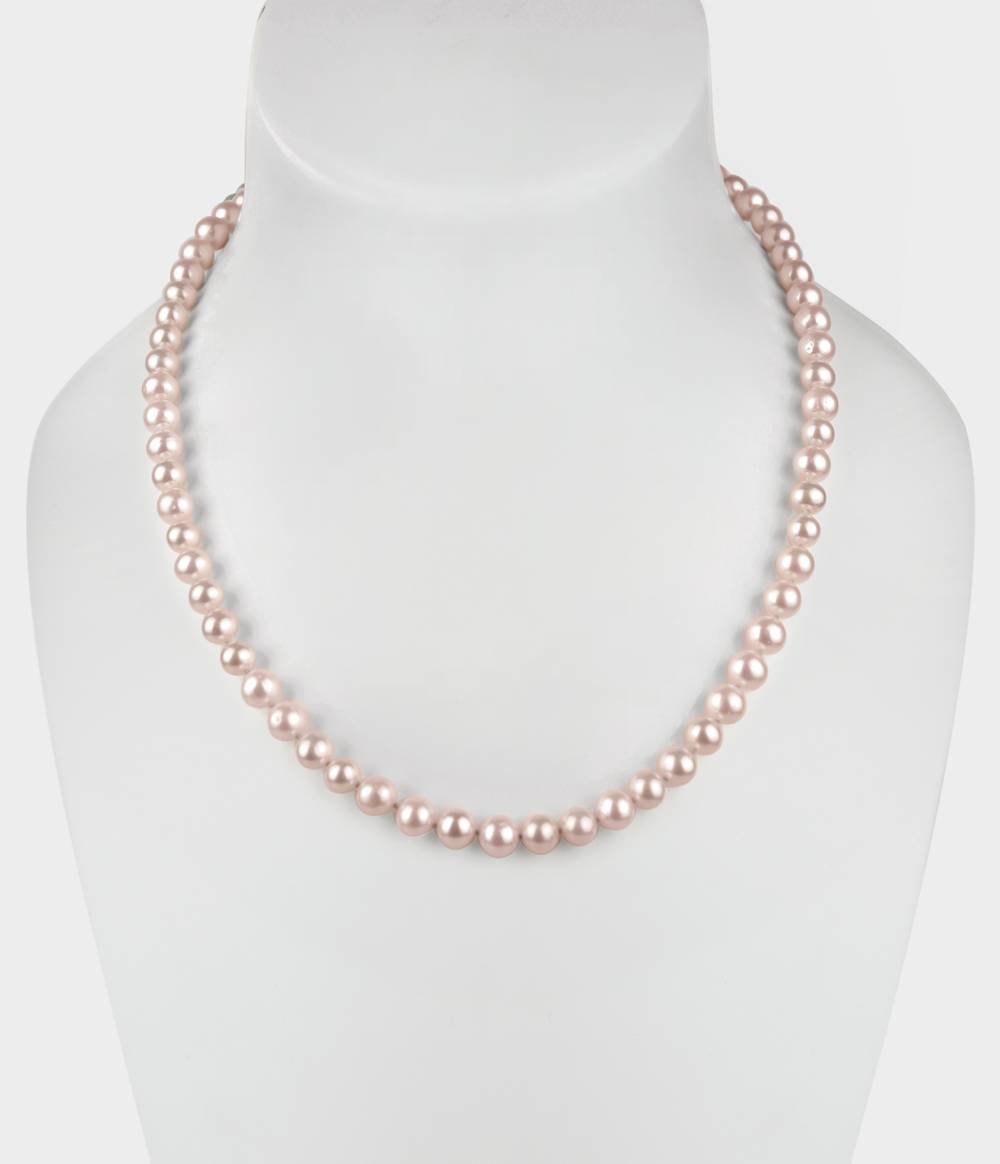 Hope Round Pearl Necklace