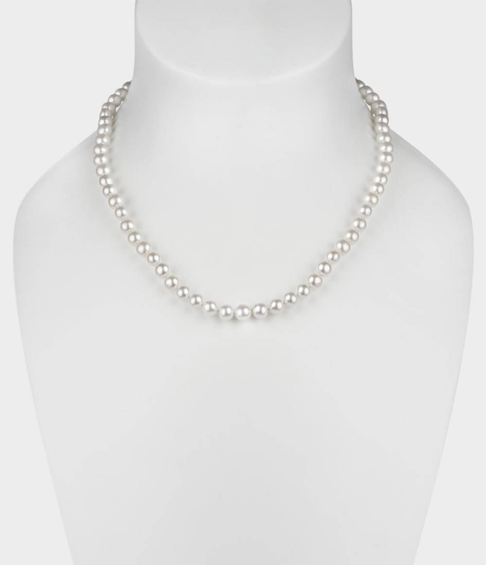 Hope Round Pearl Necklace