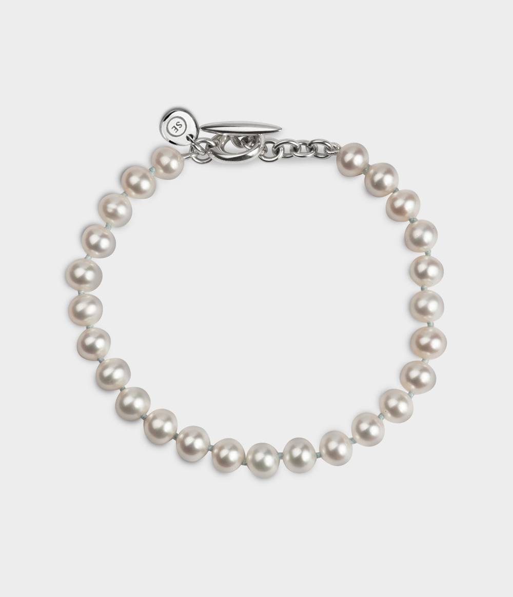 Hope Round Pearl Bracelet