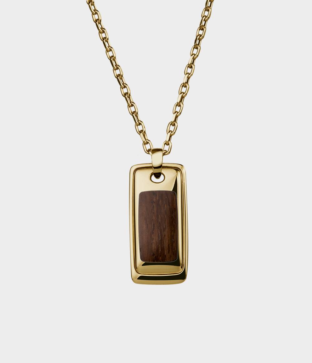 Thames Wood London Oak Saint James Necklace